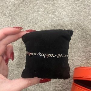 Rustic Cuff Kappa Kappa Gamma Bracelet